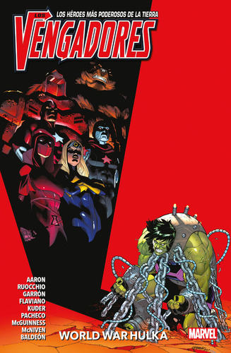 Mp94 Vengadores 10 World War Hulka: World War Hulk, De Aaron Kuder., Vol. 1. Editorial Panini Comics, Tapa Blanda En Español, 2024