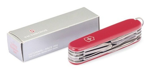 Imagen 4 de 8 de Cortaplumas Victorinox Explorer Roja 16 Usos + Funda