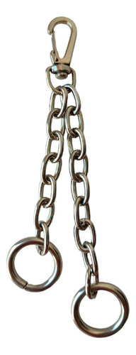 Llavero De Cadenas Con Gancho Jade Unisex