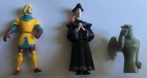 Coleção Magic Ball Nestle: 3 Personagens Notre Dame Disney