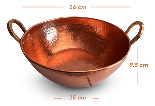 Tacho De Cobre 3 Litros