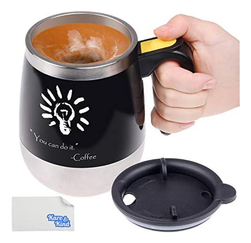 Taza De Café Autoagitable - Taza De Acero Inoxidable Para Me