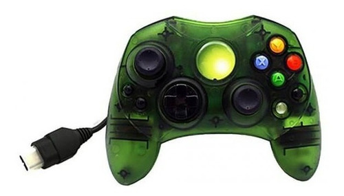 Control Para Xbox Clasico Primera Generacion Ttx Tech Verde Transparente Clear green