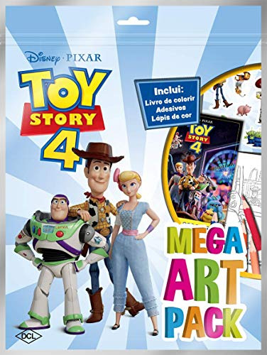 Libro Toy Story 4 - Mega Art Pack