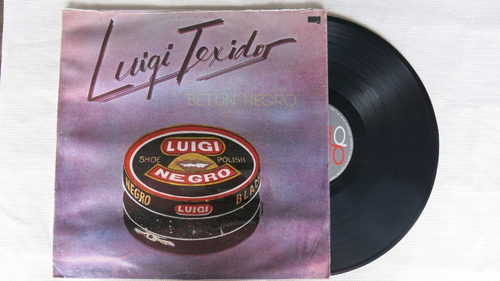 Vinyl Vinilo Lp Acetato Luigi Texidor Betun Negro Salsa