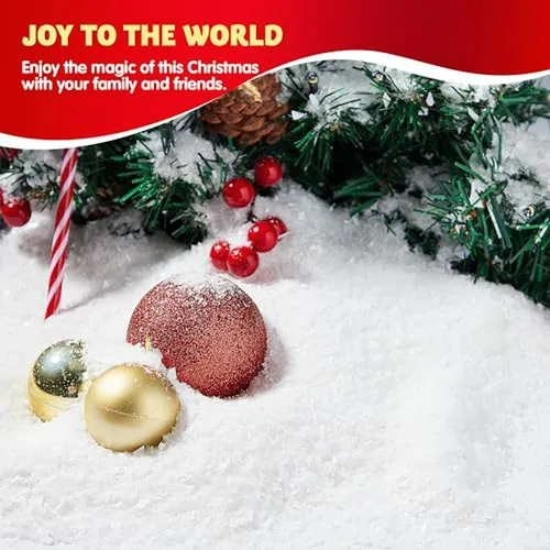 Nieve Artificial 280g Para Árbol De Navidad Y Decoración