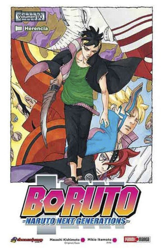Boruto, Vol. 14, De Ukyo Kodachi. Serie Naruto Editorial Panini, Tapa Blanda En Español, 2022
