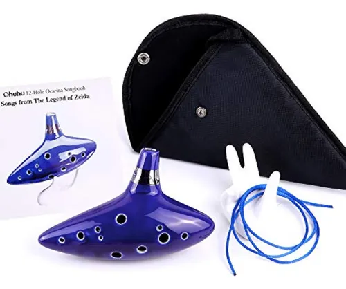 Ohuhu Zelda Ocarina Con De Canciones Canciones De La Leyen