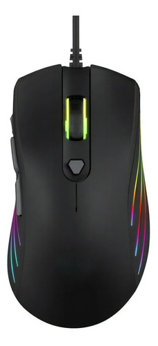Mouse Gaming Wayra At-962 E-sports Rgb Backlit Dpi 12000 Color Negro