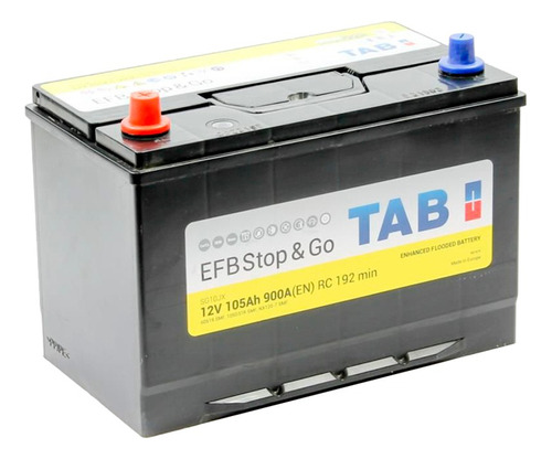 Bateria Tab Carro Efb 27 1400 I Start Stop 1400 Amp