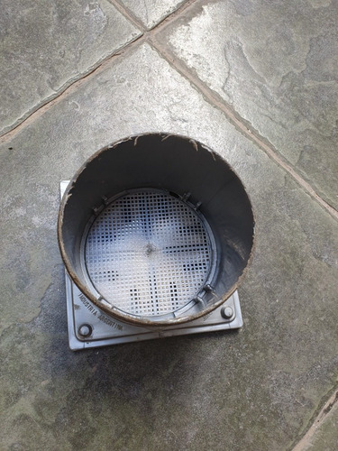 Porta Rejilla Awaduct Acero Inox 12x12 + Filtro De Insectos (Usado)