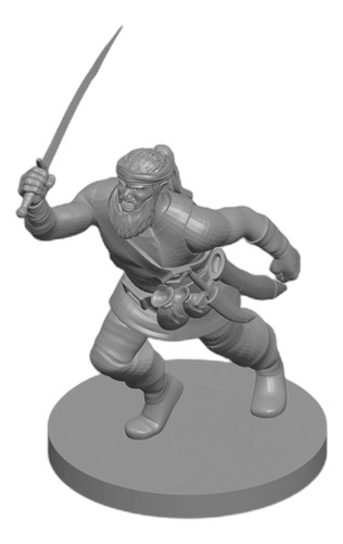 Miniaturas Dnd: Bandit Captain Male