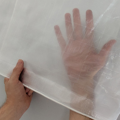 Lona Transparente Com Ilhós 8x4m