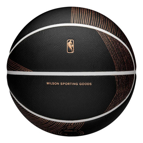 Balón Basquetbol Nba Sophistication #7 Wilson Negro