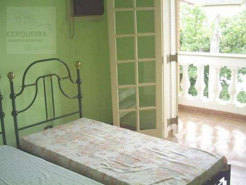 Casa Residencial Para Locação, Acapulco, Guarujá. - Ca0381