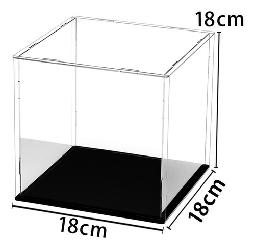 Vitrine Transparente, Suporte De Exposição 18x18x18