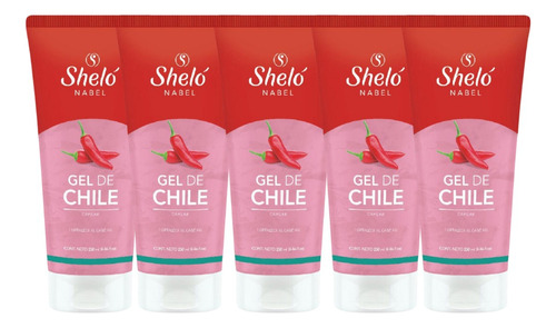 5 Pack Gel De Chile Shelo