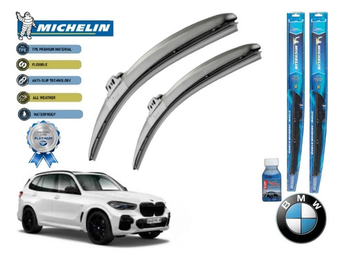 Par Plumas Limpiabrisas Bmw X5 Hibrido 2024 Michelin