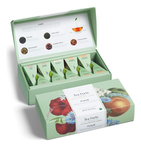 Tea Forte Fleur Surtido De Te Organico, Caja De Presentacion