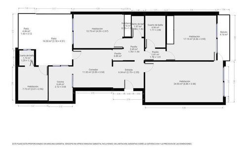 Imagen 25 de 25 de Venta De Departamento 3 Ambientes Con Patio En Balvanera