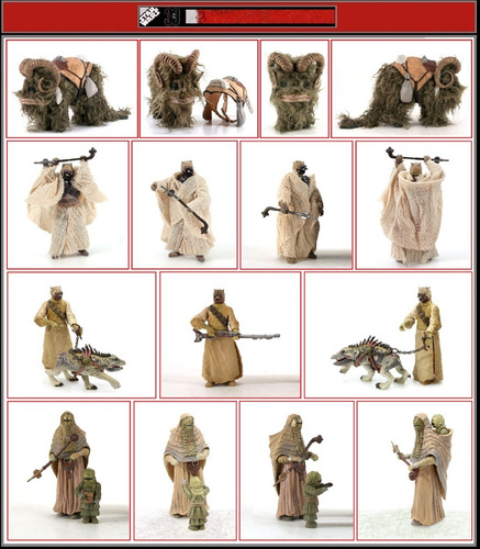 Star Wars Bantha & Tusken Raider 30th Swargento!