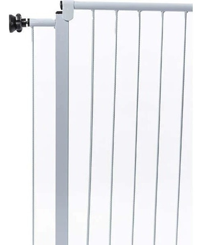 Portão Pet Grade Criança Clássico Plus Branco Pet 70cm