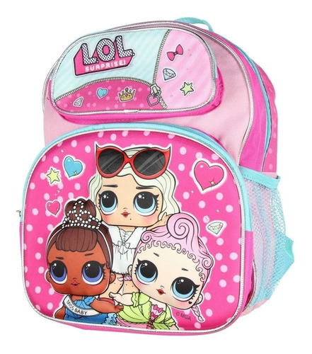 Morral Muñecas Lol Surprise Bolso Escolar Niñas Original