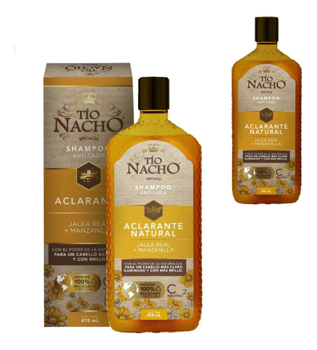 Shampoo Tío Nacho Aclarante (415 Ml)