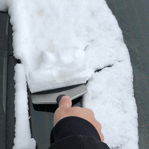 Pala Para Quitar Nieve Para Automóviles, Raspador De Tendón