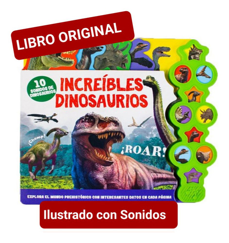 Increíbles Dinosaurios 10 Sonidos De Dinosaurios (original)