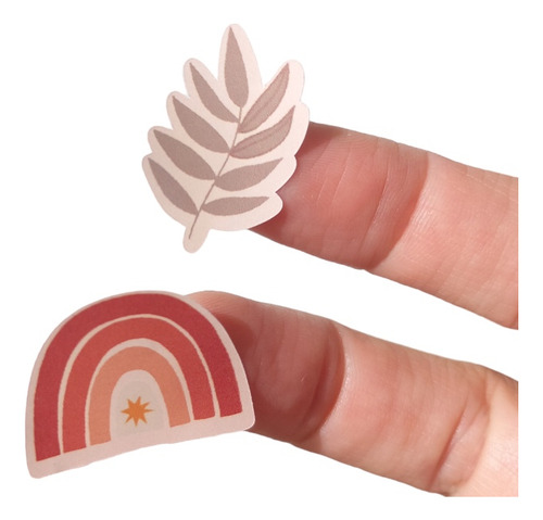 Mini Planchas De Stickers Personalizadas X 60 Unidades