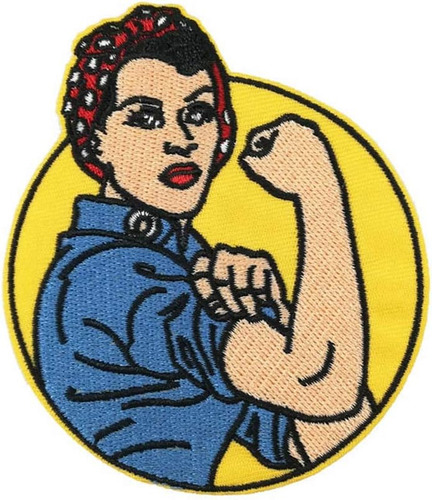 Rosie The Riveter Parche Bordado Coser O Planchar We Ca...