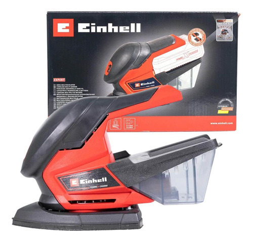 Lixadeira Multiuso A Bateria Te-os 18/150 Li Solo Einhell Cor Vermelho/preto 18v