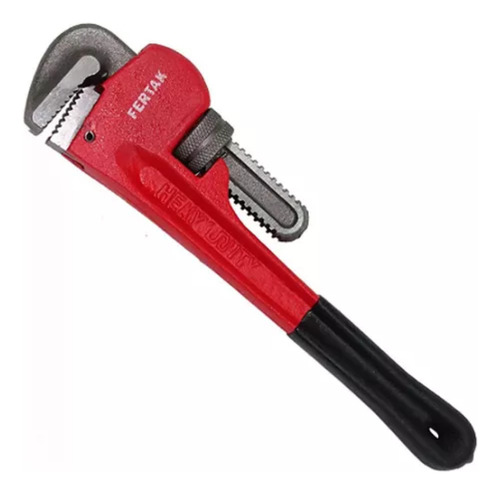 Chave De Grifo Cano Americana 10 Pol Profissional - Fertak Cor Vermelho