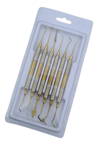 Kit O Set De Espátulas De Composite Resina Dental Premium