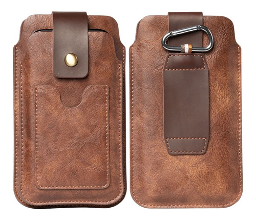 Funda Cinturon Delgada Doble 2 Para Motorola Edge 30 Fusion