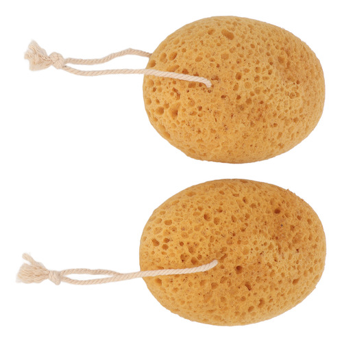 2pcs Body Scrubber Bath Exfoliating Sponge Smooth Smooth