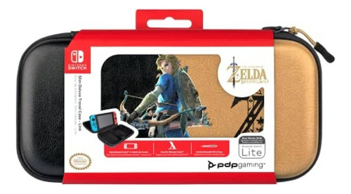 Estuche Para Nintendo Switch Zelda Hyrule Hero Link -negro