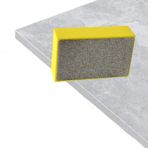 Almohadilla De Pulido Manual De Diamante Espuma Amarillo