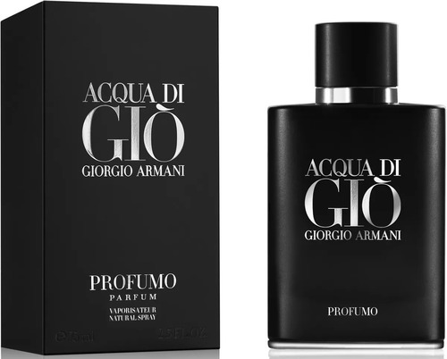 Perfume Acqua Gio Profumo 75ml Importado Original Fact A O B