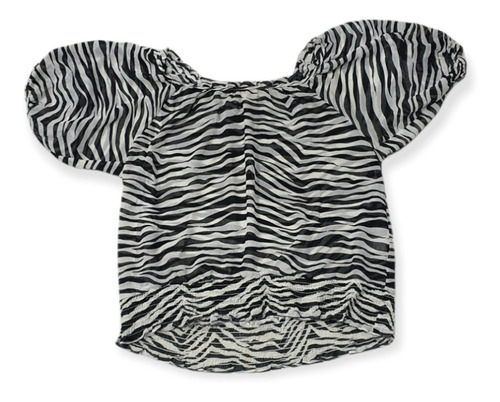 Blusa Michael Kors Talla Chica De Mujer Print De Zebra 