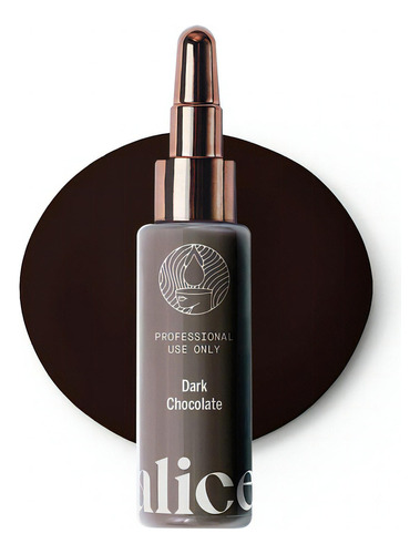 Pigmentos Microblading Alice Cosmetic 25 Tonos Cejas 15ml Color Dark Chocolate