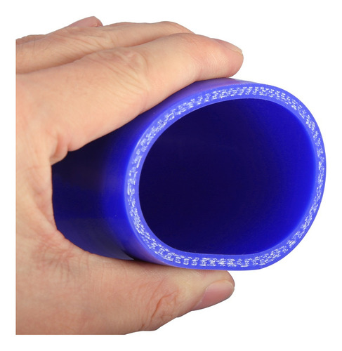 Manguera De Silicon Codo 90 Grados Intercooler 51mm Azul