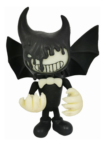Imagen 8 de 9 de Bendy And The Ink Machine Figura Demon Articulado Luz Led