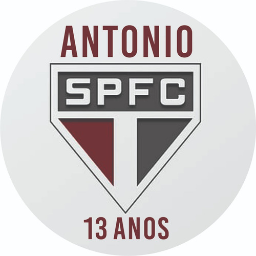 Etiqueta Adesiva Personalizada São Paulo 60 Unidades 4x4cm