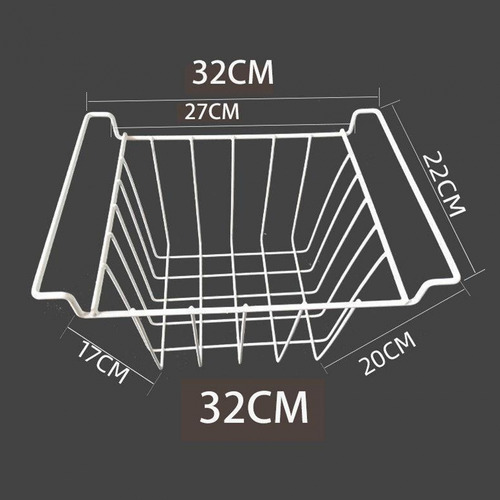 Cesta Para Congelador, Cesta De Almacenamiento De 32cm