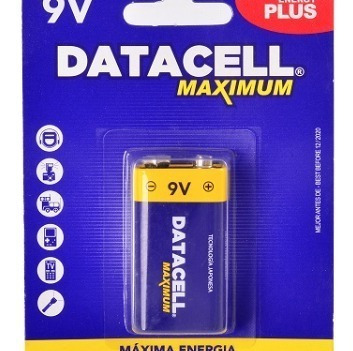 Baterías O Pilas 9v Datacel Caja 12 Psc