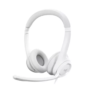 Logitech H390, Diadema Usb, Mic Sin Ruido Y Controles, White