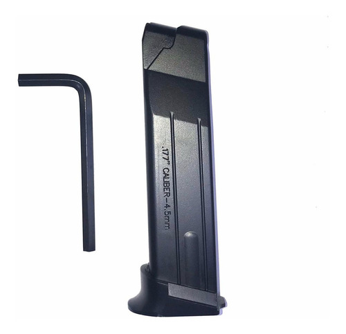 Magazine Pistola Kwc Co2 Sp2022 4.5mm Metal + Porta Carrega