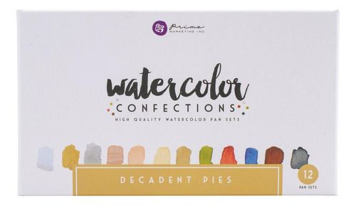 Watercolor Confections: Decadent Pies